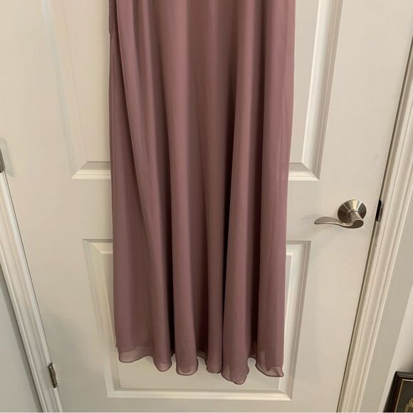 Birdy Grey GWENNIE DRESS XS Dark Mauve Wedding Formal Event Party Dress - Picture 5 of 16